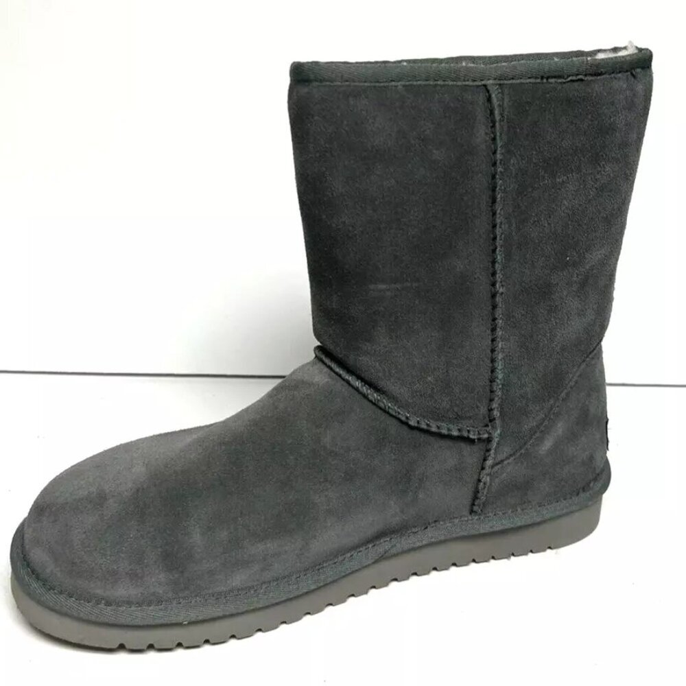 Koolaburra Womens Koola Short Bootie Gray Suede Size 9 M - Picture 2 of 6